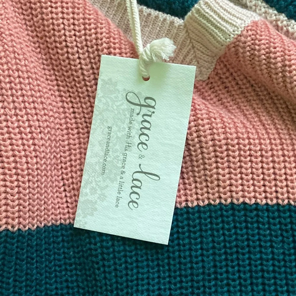NWT Grace & Lace Knit Sweater - Picture 6 of 6